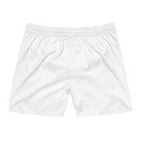 Men's Mid-Length Swim Shorts - "I Get Money" Tropical Vibe - Perfect for Beach Days